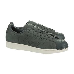 Adidas Suede SuperStar Olive Green Cargo Womens 5.5 Ortholite Sneakers Shoes